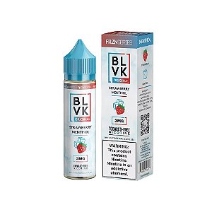 Líquido Juice BLVK Original 60ml 3mg - Strawberry Menthol