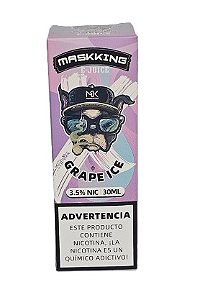 Liquido Juice Nicsalt Maskking - Grape Ice 35mg