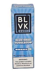 Líquido Juice Nicsalt BLVK Bubba Pod - Blue Razz Bubblegum 50mg - 30ml