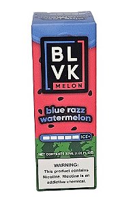 Líquido Juice Nicsalt BLVK Melon Pod - Blue Razz Watermelon 50mg - 30ml