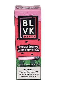 Líquido Juice Nicsalt BLVK Melon Pod - Strawberry Watermelon 50mg - 30ml