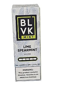 Líquido Juice Nicsalt BLVK Mint Pod - Lime Spearmint 50mg - 30ml