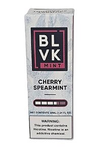 Líquido Juice Nicsalt BLVK Mint Pod - Cherry Spearmint 35mg - 30ml