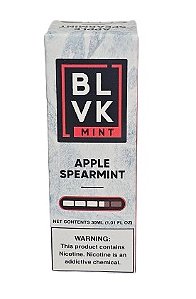 Líquido Juice Nicsalt BLVK Mint Pod - Apple Spearmint 35mg - 30ml