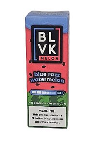 Líquido Juice Nicsalt BLVK Pod Melon - Blue Razz Watermelon 35mg - 30ml