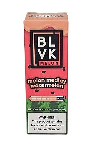 Líquido Juice Nicsalt BLVK Pod Melon - Melon Medley Watermelon 35mg - 30ml