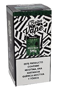 Líquido Juice Born To Vape - Mint Huls 3mg - 60ml