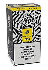 Líquido Juice Born To Vape - Passion Fruit 3mg - 60ml