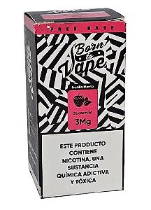 Líquido Juice Born To Vape - Strawmint 3mg - 60ml