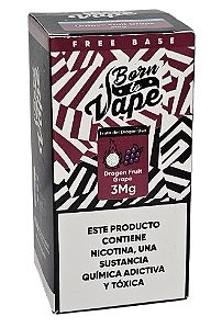 Líquido Juice Born To Vape - Dragonfruit Grape 3mg - 60ml