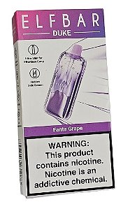 Pod Descartavel Elfbar Duke 35.000 puff - Fanta Grape
