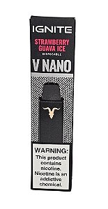 Pod Descartavel Ignite V Nano 1000 puff - Strawberry Guava Ice