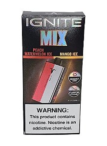 Pod Descartável Ignite Mix - Peach Watermelon Ice + Mango Ice