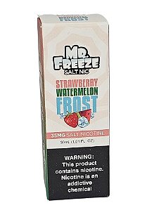 Líquido Nicsalt Mr. Freeze Menthol - Strawberry Watermelon Frost 35mg - 30ml