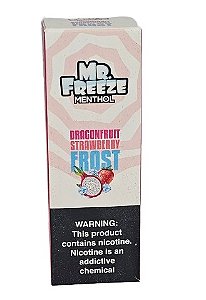 Líquido Nicsalt Mr. Freeze Menthol - Dragonfruit Strawberry Frost 35mg - 30ml
