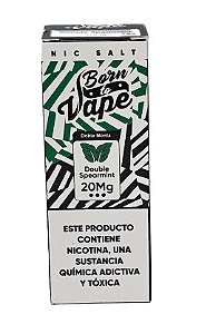 Líquido Juice Nicsalt Born To Vape - Double Spearmint 50mg - 30ml