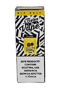 Líquido Juice Nicsalt Born To Vape - Lemon Huls 50mg - 30ml