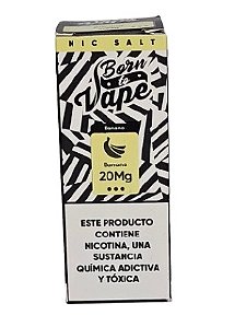 Líquido Juice Nicsalt Born To Vape - Banana 50mg - 30ml