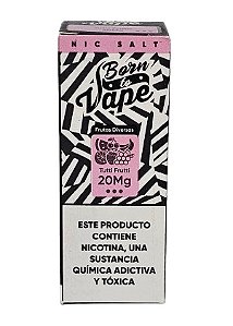 Líquido Juice Nicsalt Born To Vape - Tutti Frutti 50mg - 30ml