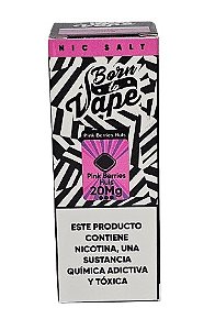 Líquido Juice Nicsalt Born To Vape - Pink Berries Huls 50mg - 30ml