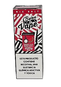 Líquido Juice Nicsalt Born To Vape - DragonFruit Watermelon 50mg - 30ml