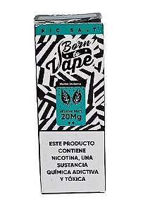 Líquido Juice Nicsalt Born To Vape - Winter Mint 35mg - 30ml