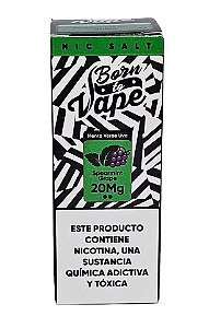 Líquido Juice Nicsalt Born To Vape - Spearmint Grape 35mg - 30ml