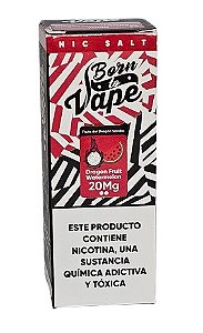 Líquido Juice Nicsalt Born To Vape - Dragon Fruit Watermelon 35mg - 30ml