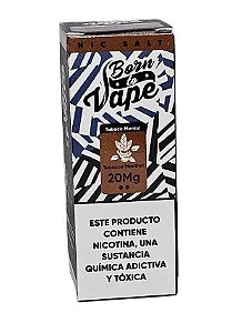 Líquido Juice Nicsalt Born To Vape - Tobacco Menthol 35mg - 30ml