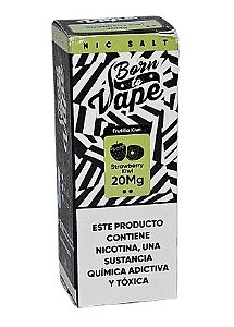 Líquido Juice Nicsalt Born To Vape - Strawberry Kiwi 35mg - 30ml