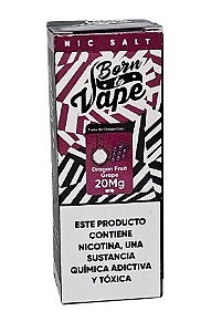 Líquido Juice Nicsalt Born To Vape - Dragon Fruit Grape 35mg - 30ml