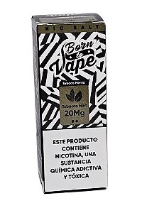 Líquido Juice Nicsalt Born To Vape - Tobacco Mint 35mg - 30ml