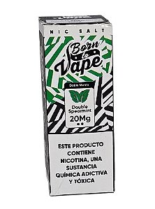 Líquido Juice Nicsalt Born To Vape - Double Spearmint 35mg - 30ml