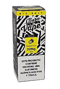Líquido Juice Nicsalt Born To Vape - Passion Fruit 35mg - 30ml
