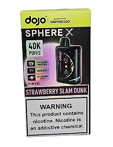 Pod Descartavel Dojo by Vaporesso Sphere X 40.000 puff - Strawberry Slam Dunk