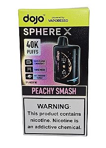 Pod Descartavel Dojo by Vaporesso Sphere X 40.000 puff - Peachy Smash