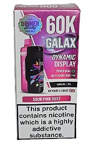 Pod Descartavel Dinner Lady Galax 60.000 puff - Sour Pink Dust