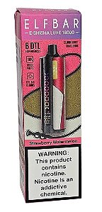 Pod Descartavel Elfbar E-Shisha Luxe 18.000 puff - Strawberry Watermelon