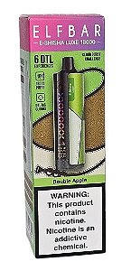 Pod Descartavel Elfbar E-Shisha Luxe 18.000 puff - Double Apple