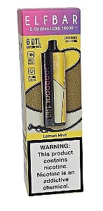 Pod Descartavel Elfbar E-Shisha Luxe 18.000 puff - Lemon Mint