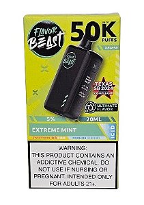 Pod Descartavel Flavor Beast 50.000 Puff - Extreme Mint