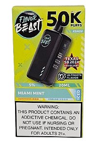 Pod Descartavel Flavor Beast 50.000 Puff - Miami Mint