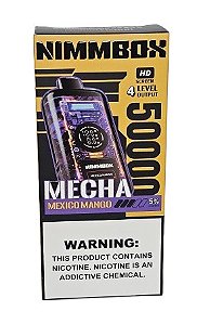 Pod Descartavel Nimmbox Mecha 50.000 Puff - Mexico Mango
