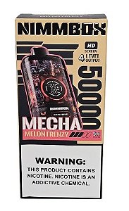Pod Descartavel Nimmbox Mecha 50.000 Puff - Melon Frenzy