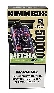 Pod Descartavel Nimmbox Mecha 50.000 Puff - Sour Green Apple Ice