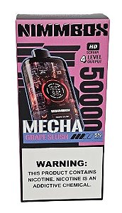 Pod Descartavel Nimmbox Mecha 50.000 Puff - Grape Slush