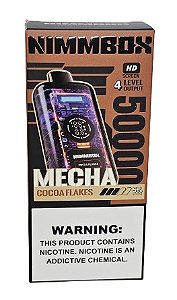Pod Descartavel Nimmbox Mecha 50.000 Puff - Cocoa Flakes