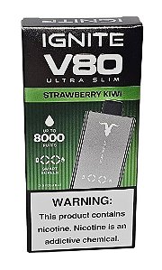 Pod Descartavel Ignite V80 Ultra Slim - Strawberry Kiwi