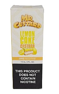 Líquido Juice Mr. Custard - Lemon Cake 0mg - 100ml