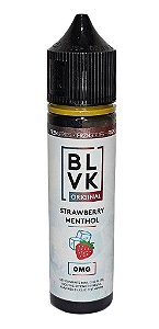 Líquido Juice BLVK Original 60ml 0mg - Strawberry Menthol